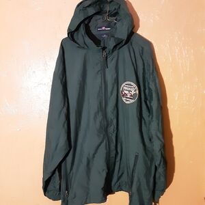 Hershey's Dark Green Windbreaker Jacket